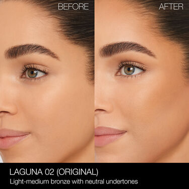 NARS_SP23_LagunaCollection_PDPCrop_OnModel_BeforeAfter_LagunaBronzingPowder_Laguna02, Nars Cheek