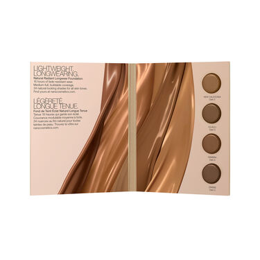 Natural Radiant Longwear Foundation - Dark Sample, NARS Sample Container