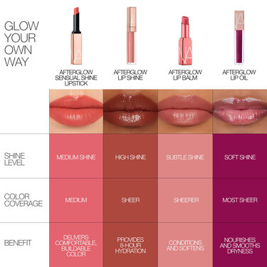 Afterglow Lip Oil, NARS new arrivals
