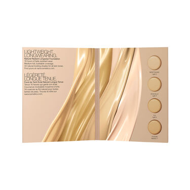 Natural Radiant Longwear Foundation - Light sample, NARS Sample Container