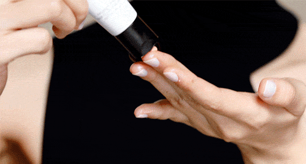 Primer smooths the skin