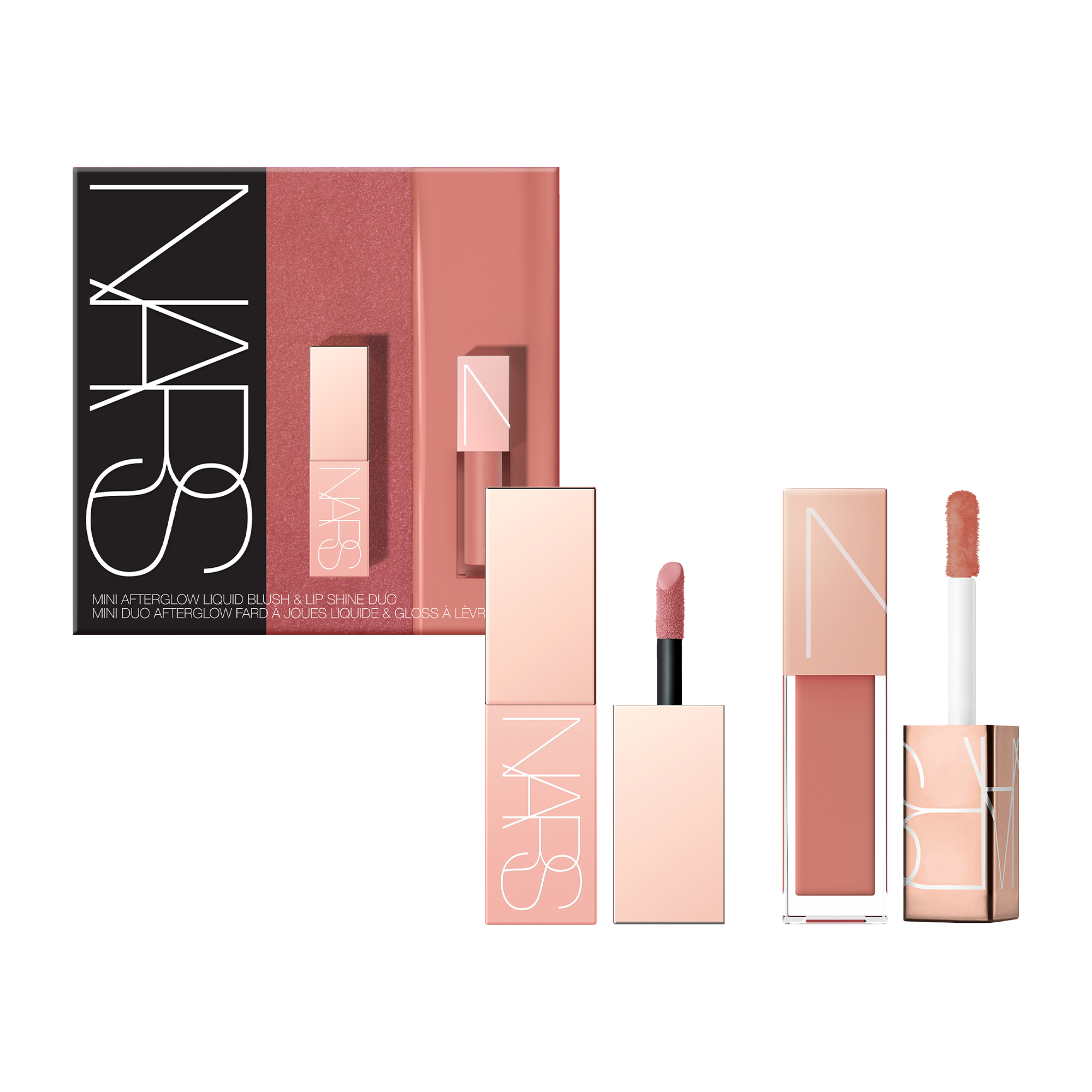 Mini Afterglow Liquid Blush & Lip Shine Duo - Dolce Vita & Chelsea Girls, NARS Palettes & Gifts