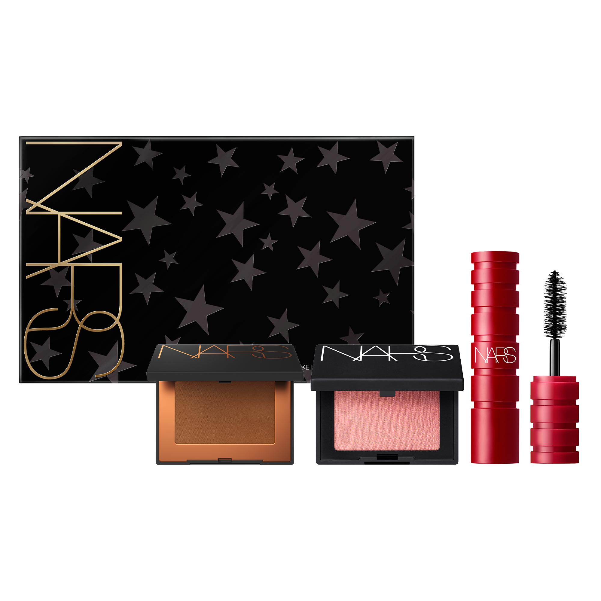 SOME LIKE IT HOT MINI LASH & CHEEK SET, NARS Sample Container