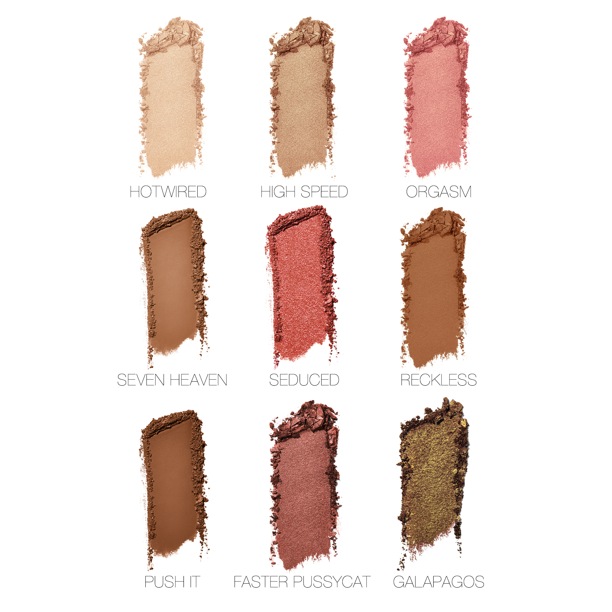 ORGASM RISING EYESHADOW PALETTE