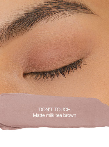 DON’T TOUCH - Matte milk tea brown