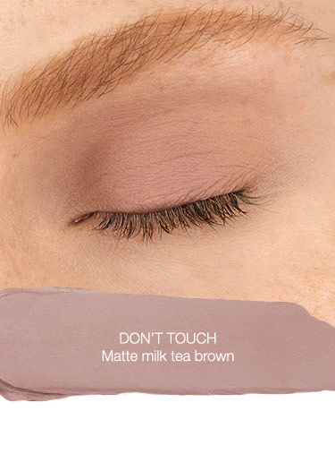DON’T TOUCH - Matte milk tea brown