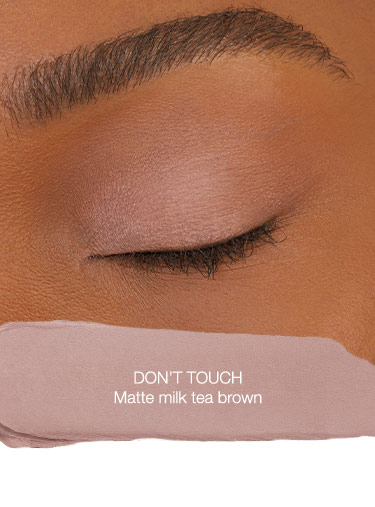 DON’T TOUCH - Matte milk tea brown