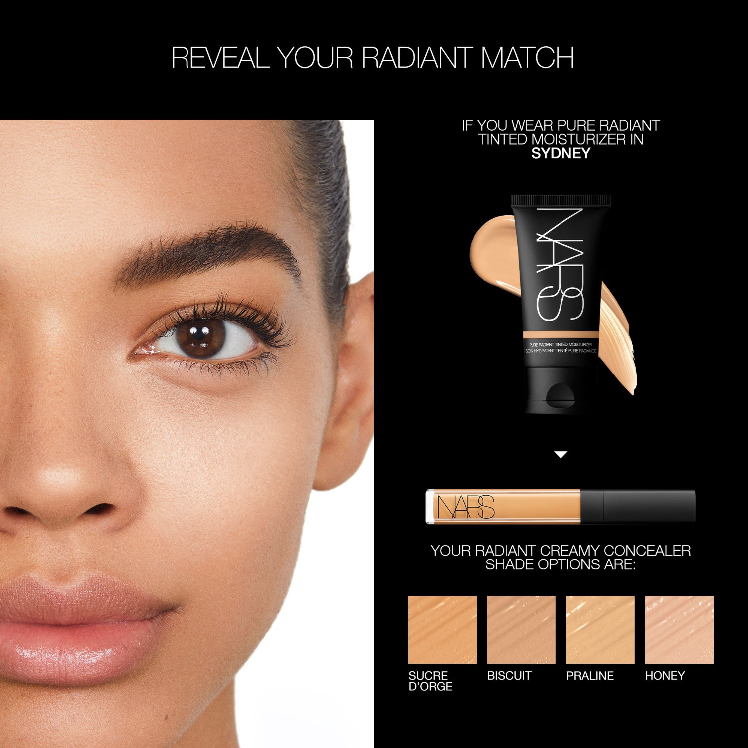 Pure Radiant Tinted Moisturiser SPF 30/PA+++, NARS Tinted Moisturiser