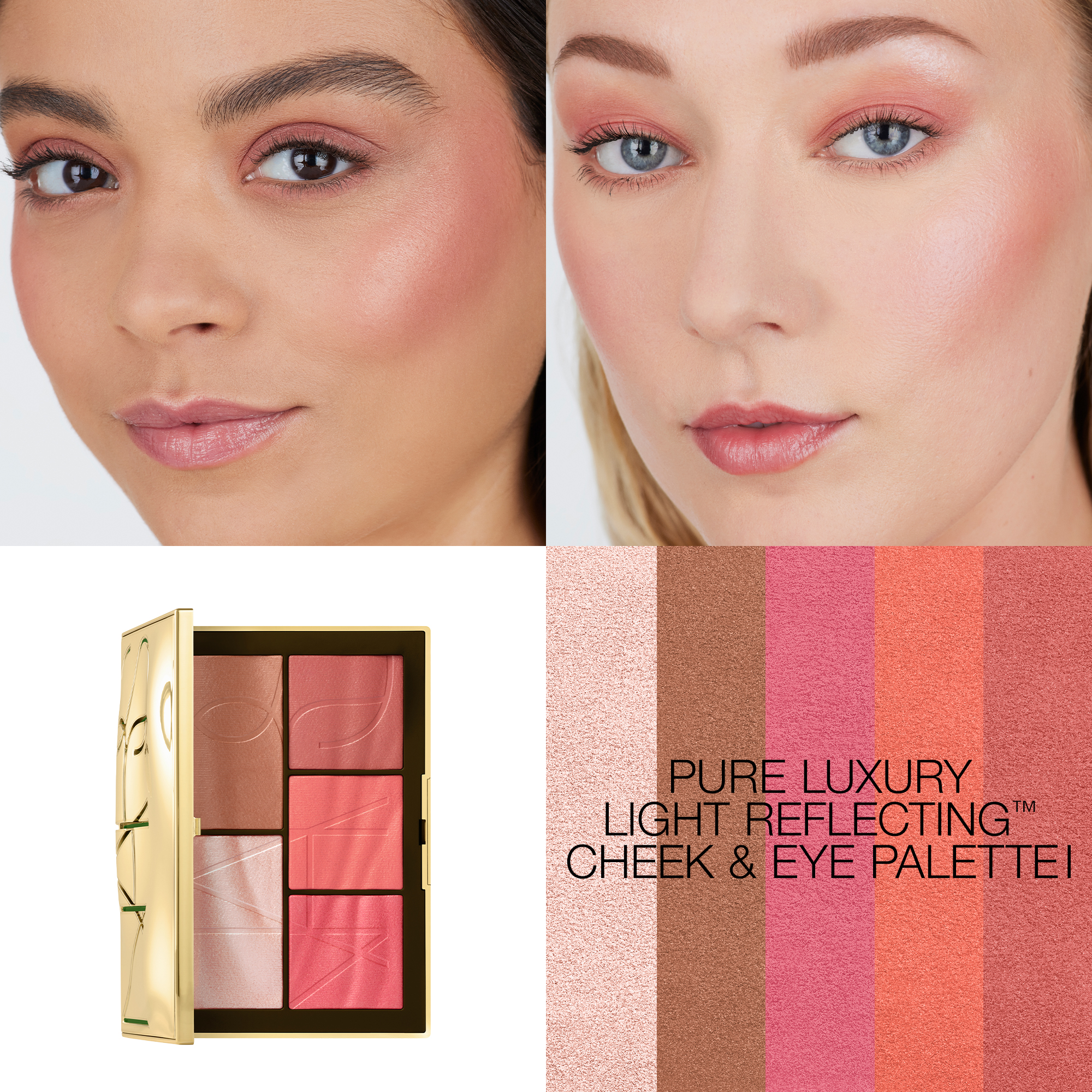Pure Luxury Light Reflecting Cheek & Eye Palette