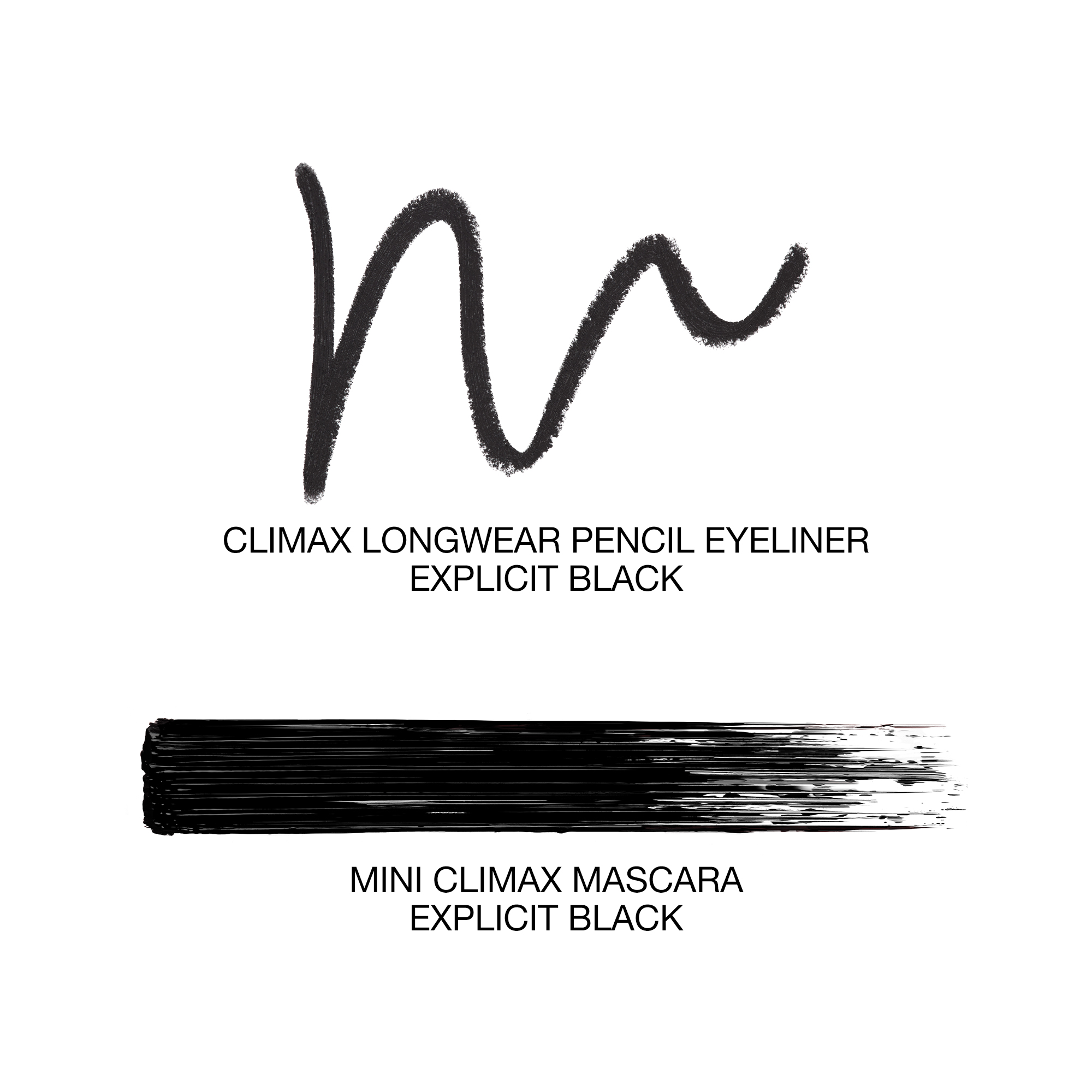 Climax Eyeliner & Mini Mascara Duo