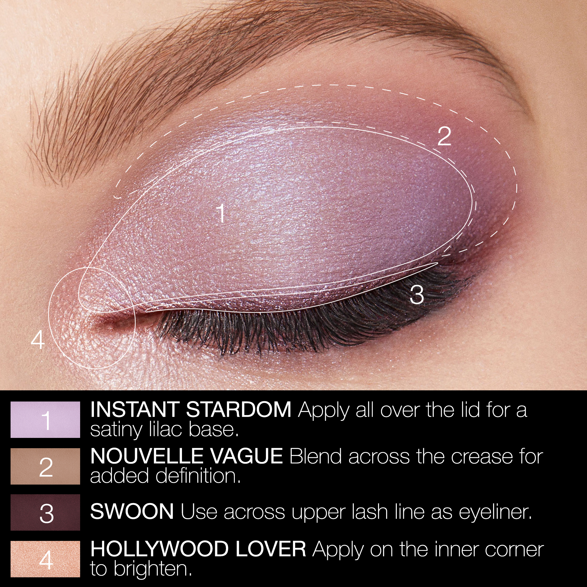 STARGAZE EYESHADOW PALETTE, NARS Year End Sale