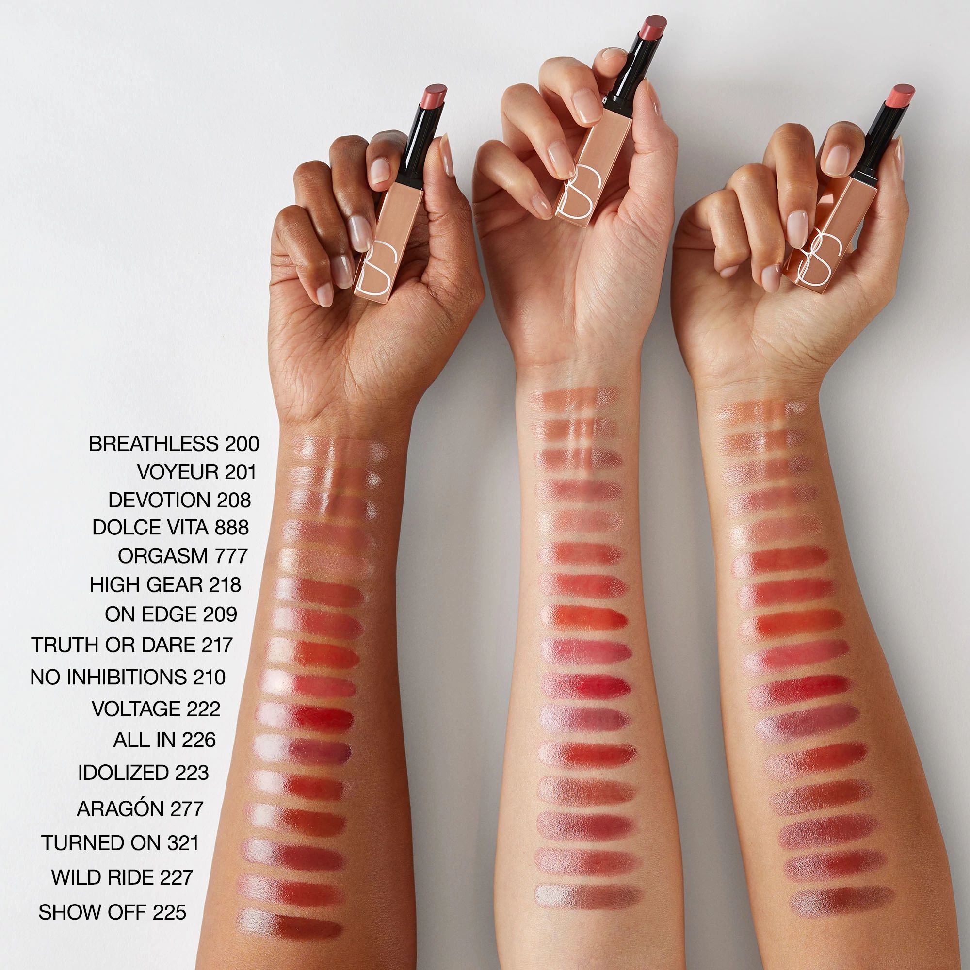 AFTERGLOW SENSUAL SHINE LIPSTICK, NARS Lips AFTERGLOW SENSUAL SHINE LIPSTICK, NARS Lips
