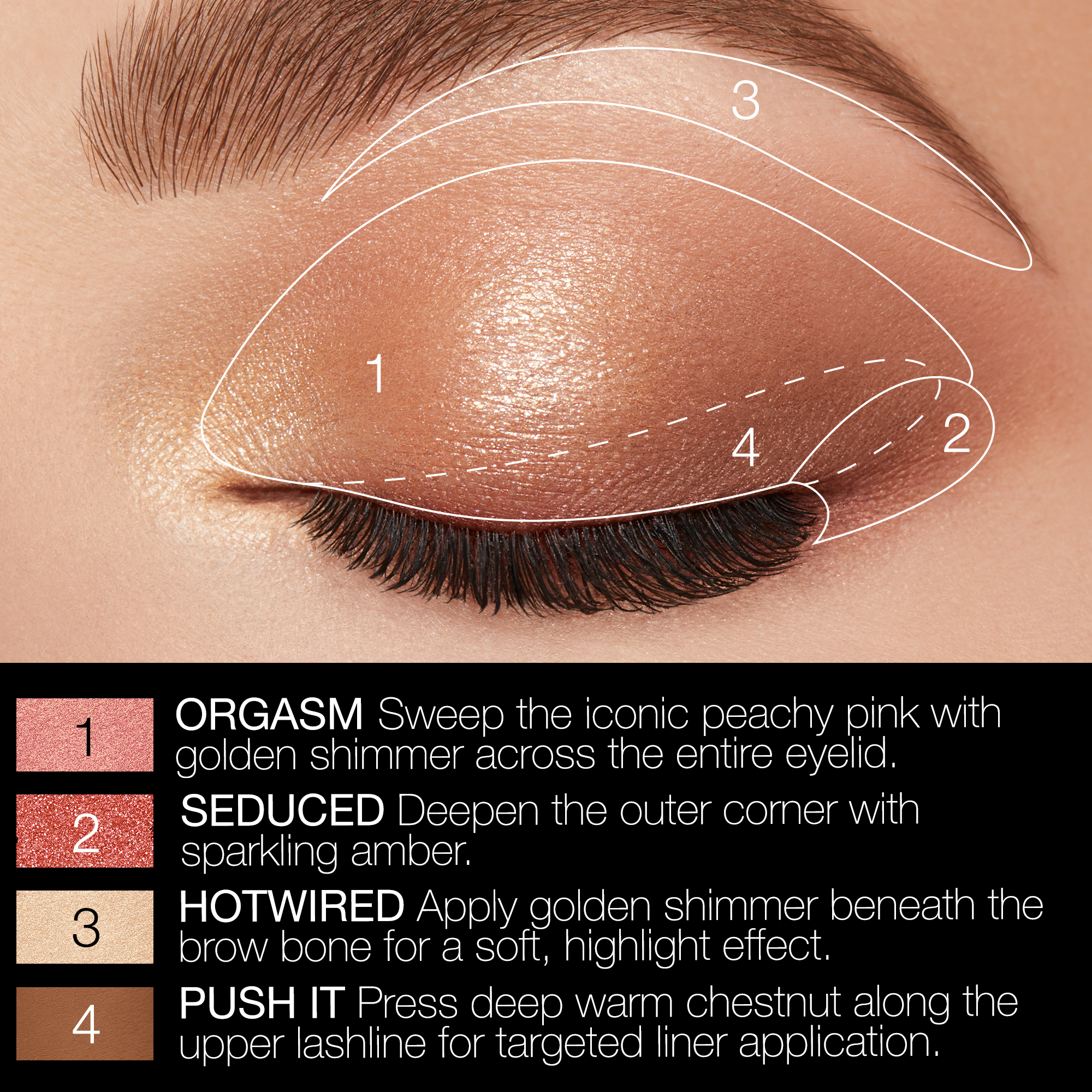 ORGASM RISING EYESHADOW PALETTE