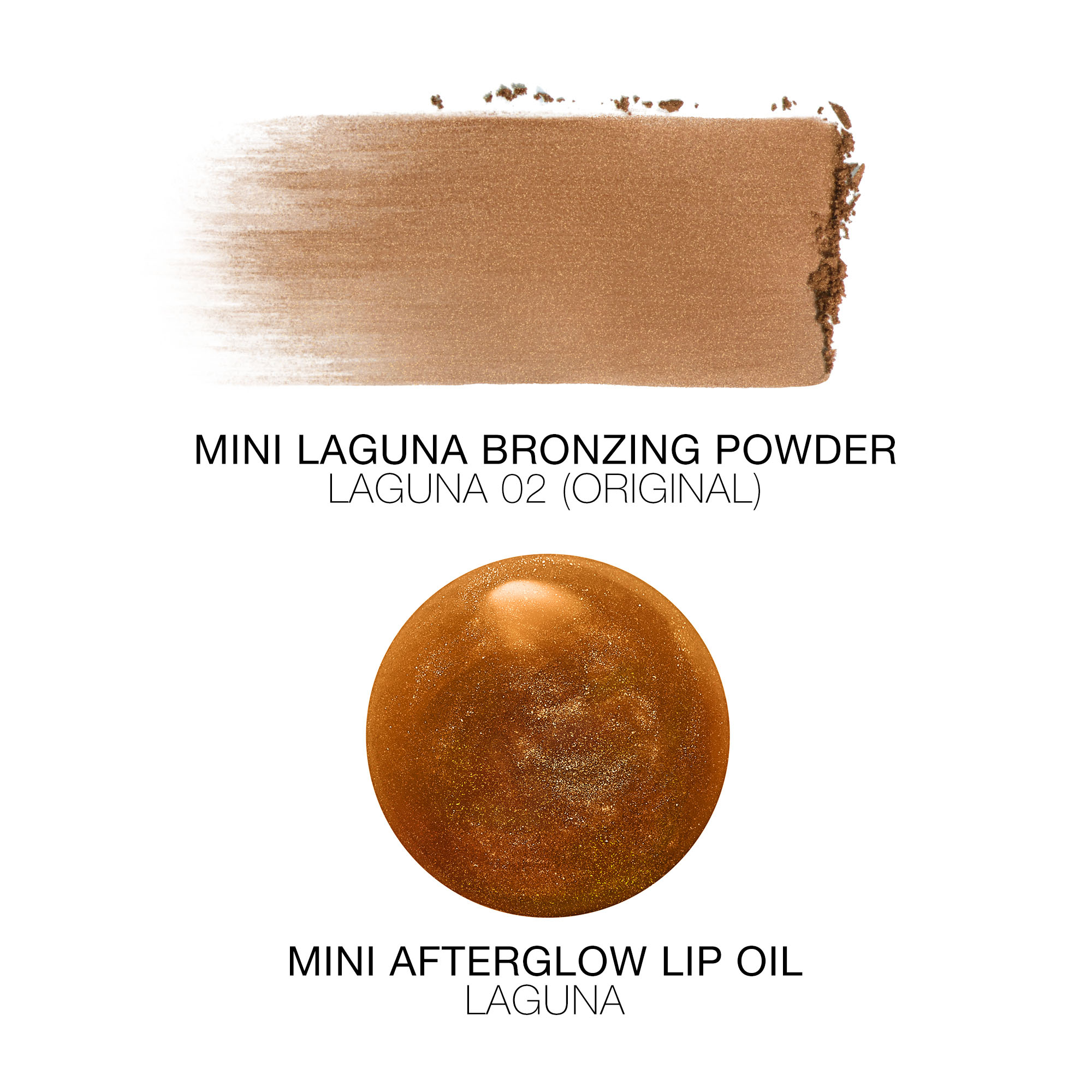 Mini Laguna Bronzer & Lip Oil Duo