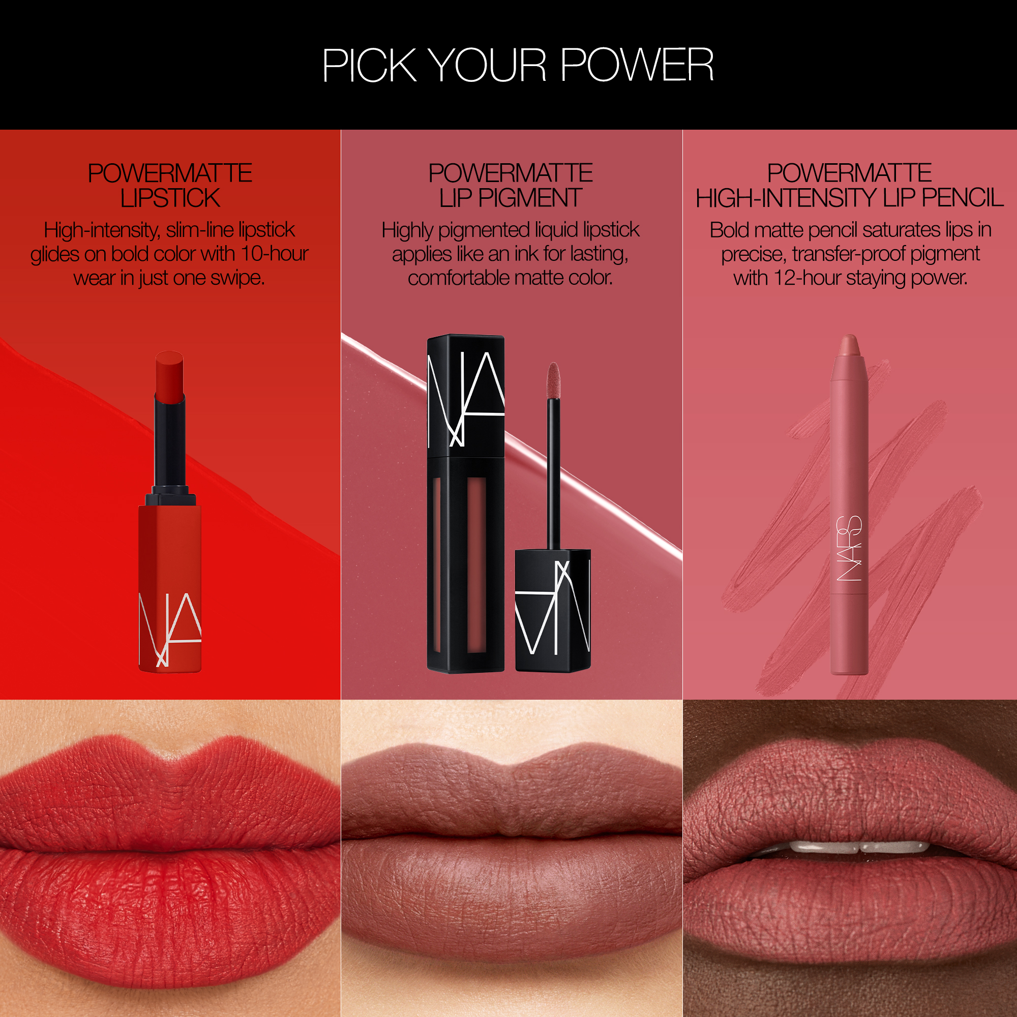 Powermatte High-Intensity Lip Pencil, NARS New