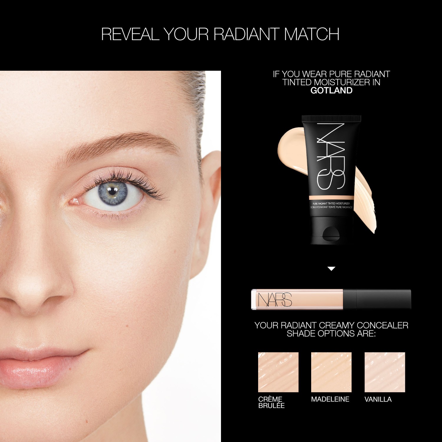 Pure Radiant Tinted Moisturiser SPF 30/PA+++, NARS Tinted Moisturiser